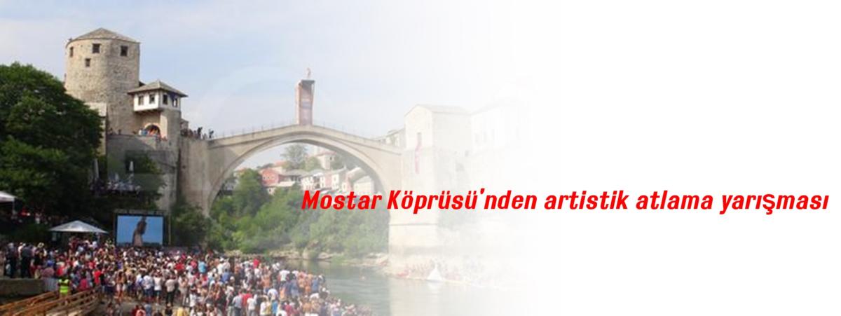 Mostar Köprüsü’nden Artistik Atlama Yarışması