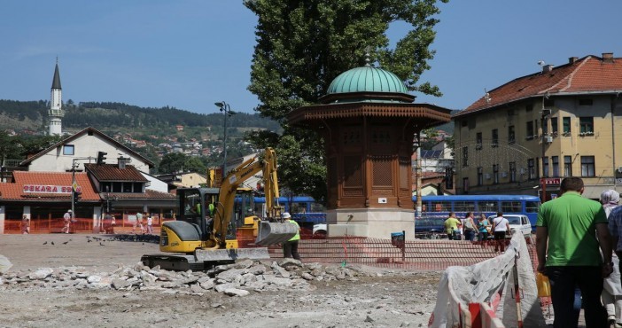 Saraybosna’daki tarihi “Başçarşı” yenileniyor
