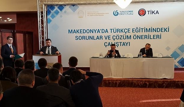 “Makedonya’daki Türkçe Eğitimindeki Sorunlar ve Çözüm Önerileri Çalıştayı” başladı