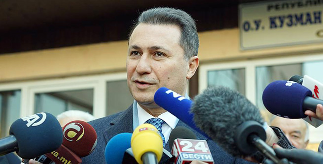 Gruevski: Makedonya’da Kanton Sistemi Savaş Çıkarır!
