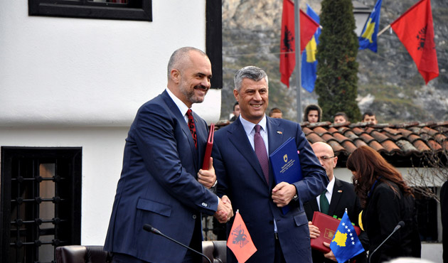 Kosova’da Arnavutluk’la Birleşmeye Destek Açıklaması