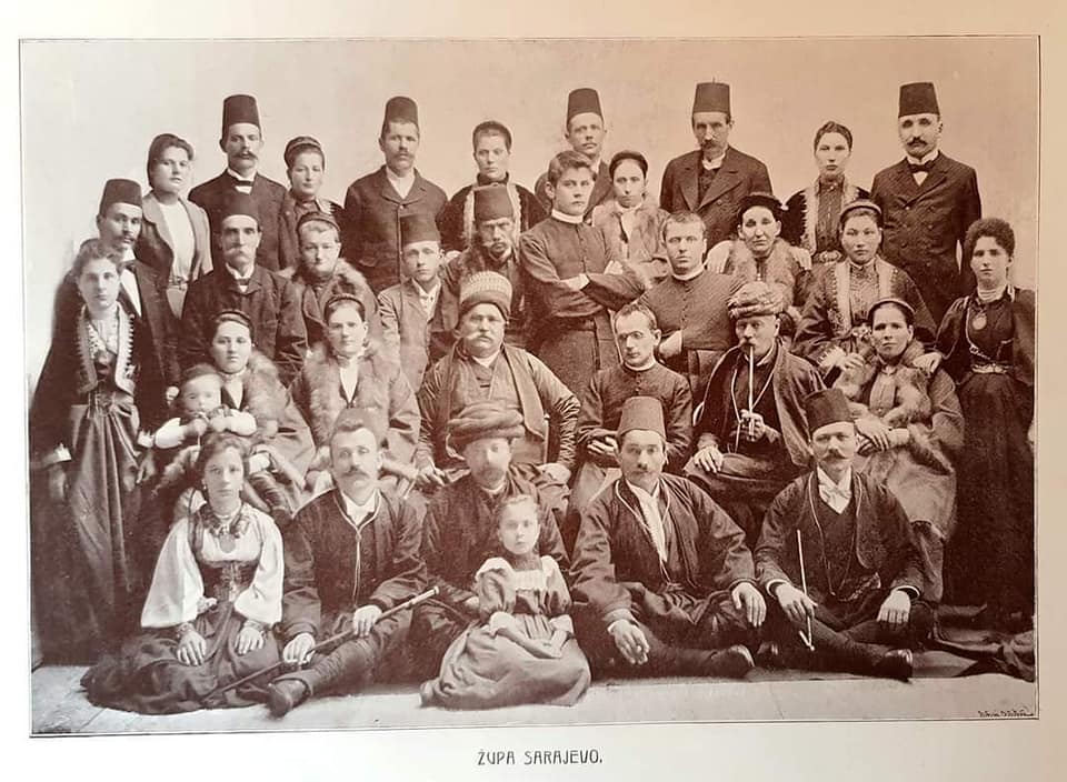Saraybosnalı Katolik Boşnaklar (1901)