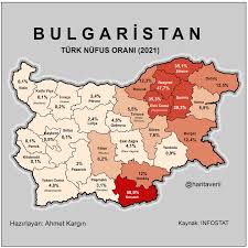 Bulgaristan’daki T&uuml;rk K&ouml;yleri – İl İl 3199 K&ouml;y İsmi
