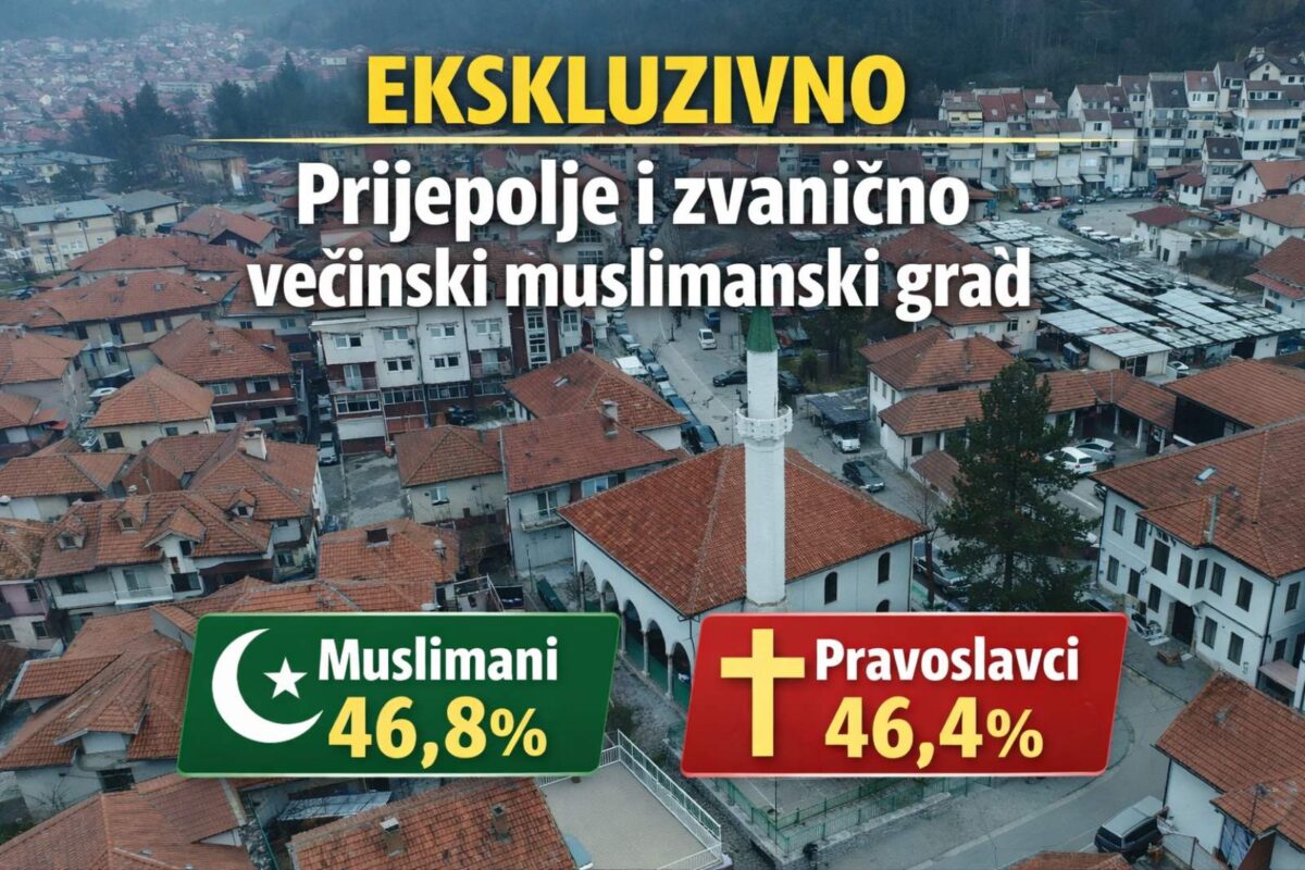 Prijepolje Şehrinde M&uuml;sl&uuml;manlar &Ccedil;oğunluğa İlk Kez Ulaştı !